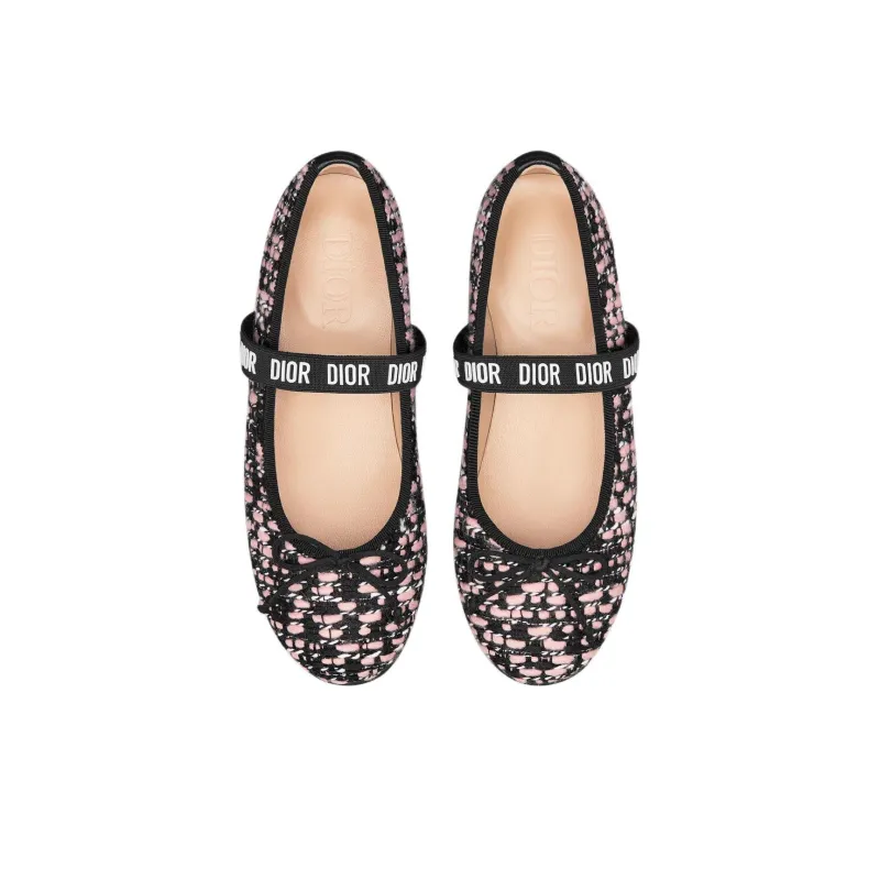 DIOR Low Top Kids Lifestyle Shoes Black Pink Kids'-3