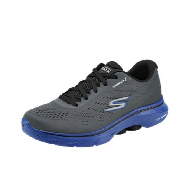Skechers MEN'S GO WALK Coverage Low Top Training Shoes Men's Gray Blue-2