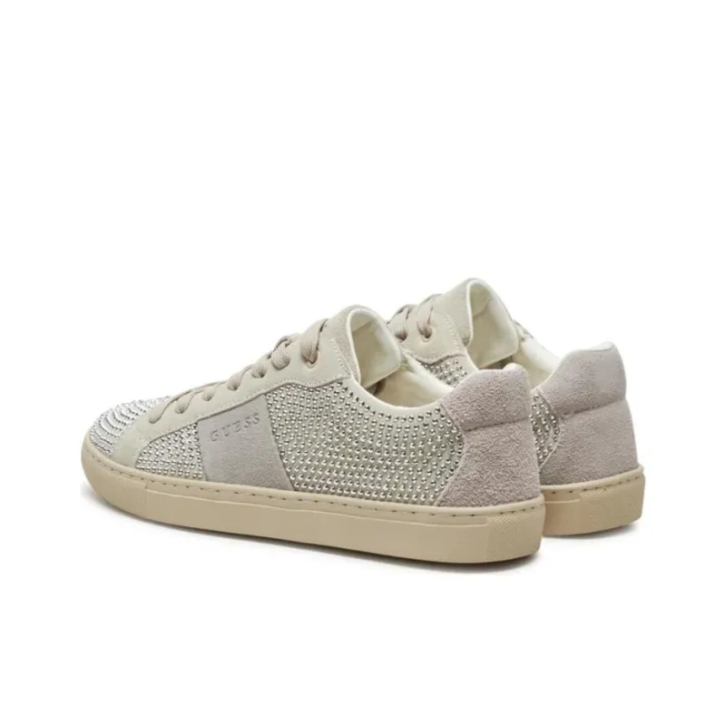 GUESS FLPTOD SUE12 Low-Top Skateboard Shoes Women's Beige Umber-2