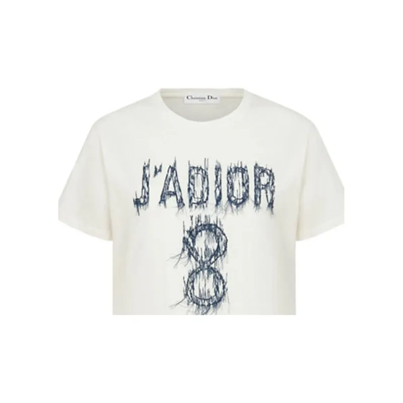 DIOR Quarterly New Products T Shirts Women's Beige-2