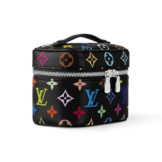 LOUIS VUITTON X Takashi Murakami Nice Nano Black Multicolored-1