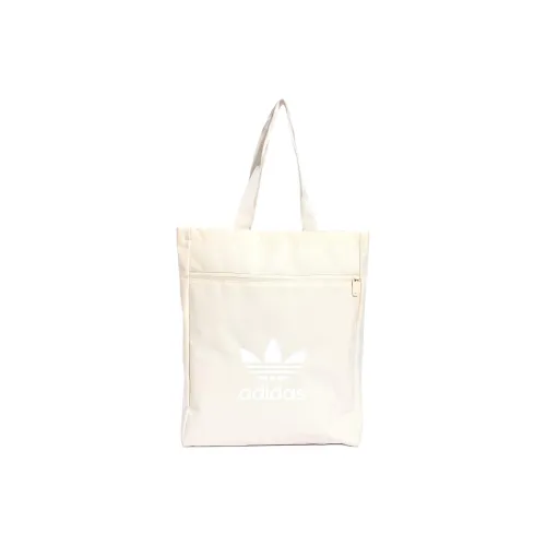 Adidas Originals Recycled Polyester Tote Bag, Shopping Bag, Shoulder Bag Unisex Miracle White
