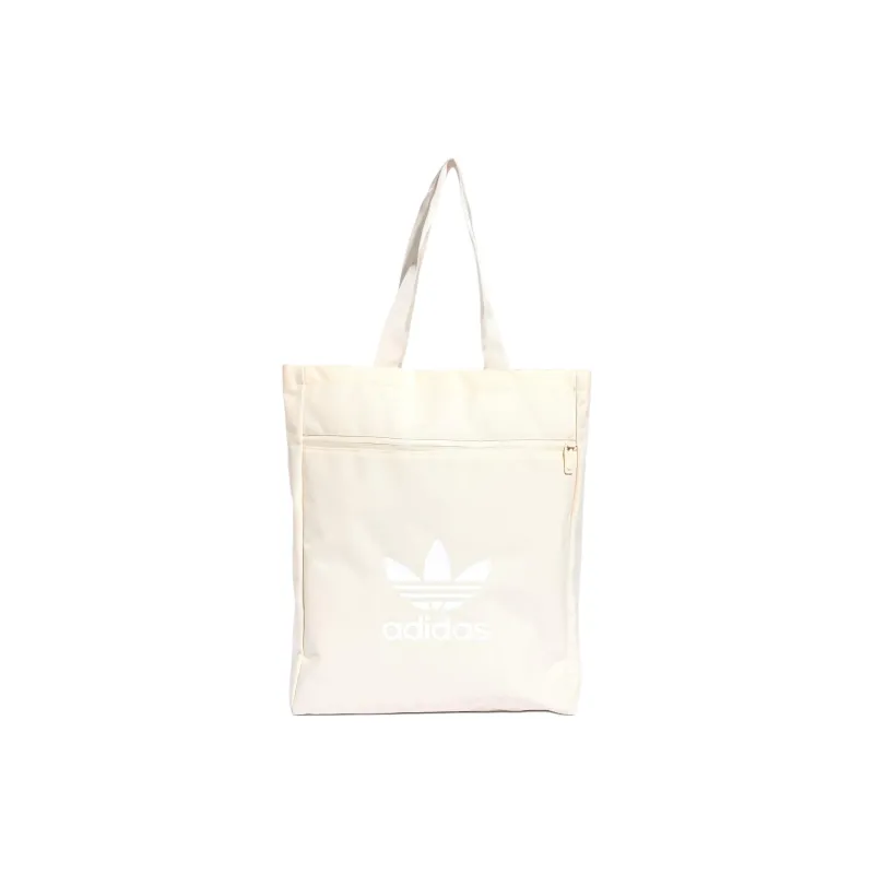 Adidas Originals Recycled Polyester Tote Bag, Shopping Bag, Shoulder Bag Unisex Miracle White-0