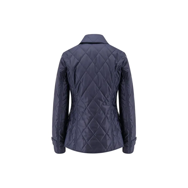 Burberry Collared Button Up Quilted Jacket-1