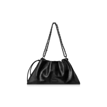 INJOYLIFE Large Capacity Tote Bag Advanced Hobo Shoulder Bag Large Size Unisex Black