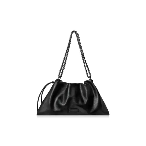INJOYLIFE Large Capacity Tote Bag Advanced Hobo Shoulder Bag Large Size Unisex Black