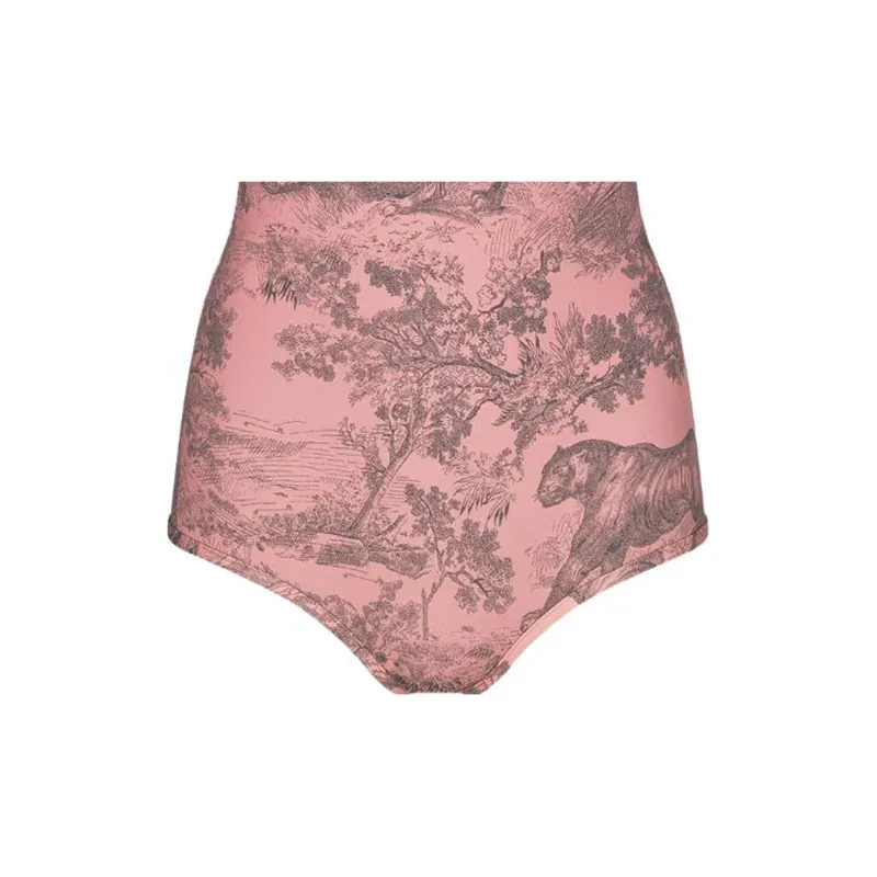 DIOR DIORIVIERA SS23 One piece Swimsuit Women's Pink-2