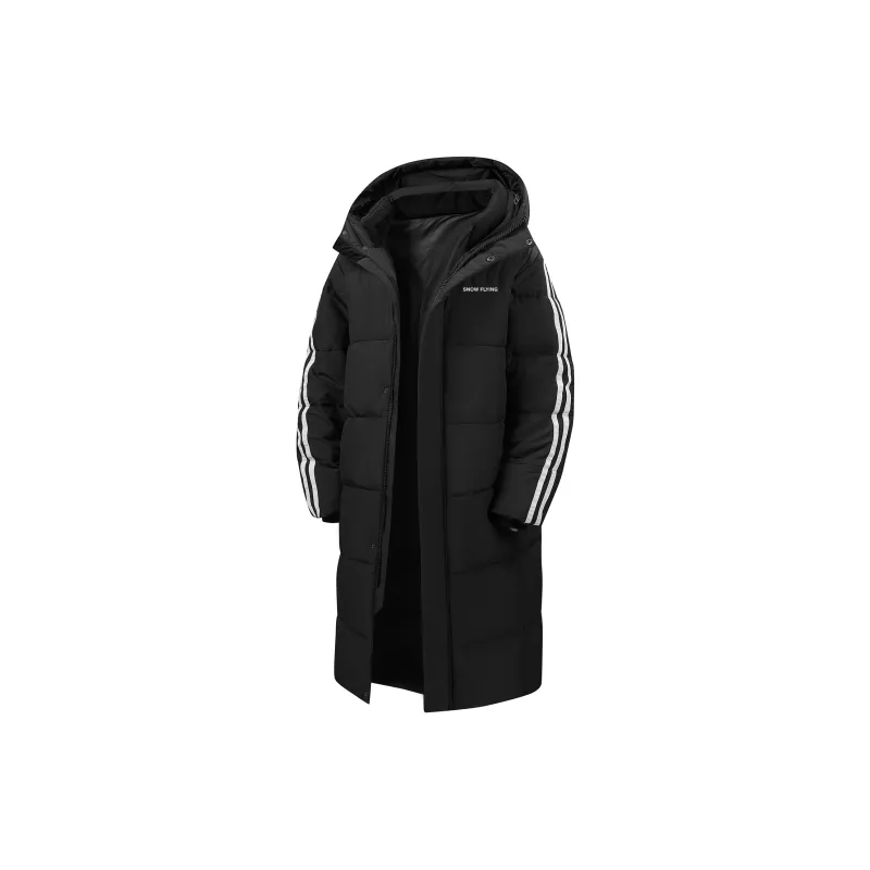 SNOW FLYING Down Jacket Unisex Black-0