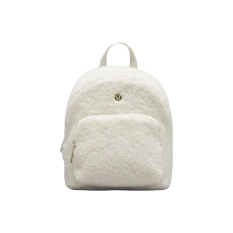 Lululemon Brushed Fabric Backpack Extra Small Women's White-0