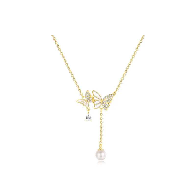 QIANCHANG S925 Silver Necklaces Women's-3