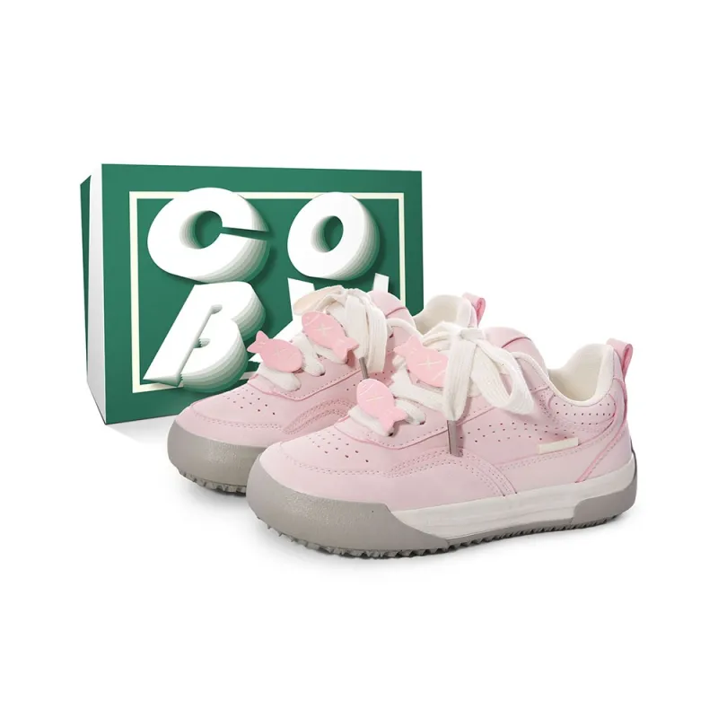 Cob Lightweight Wear-Resistant And Slip-Resistant Low-Top Skateboard Shoes Women's-24