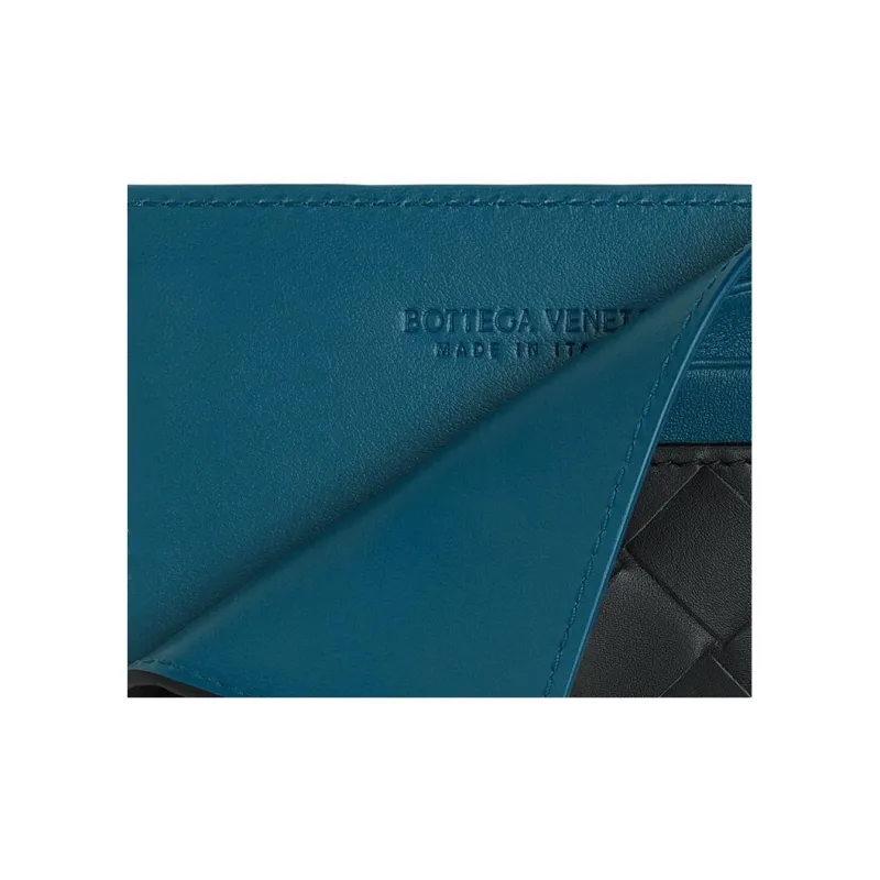 Bottega Veneta Intrecciato Two Toned Card Holder-4