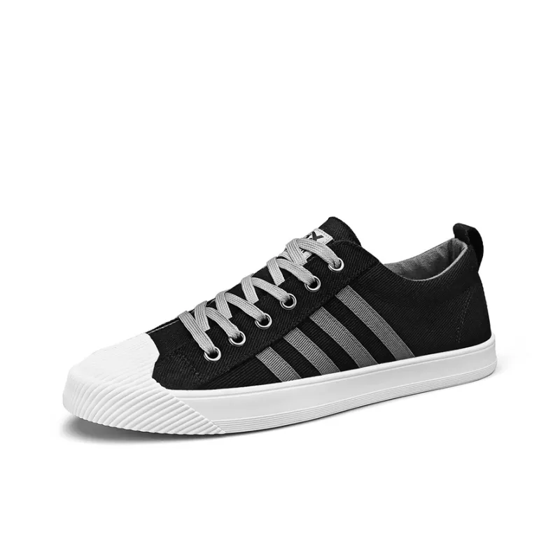 RENBEN Slip-Resistant Breathable Lightweight Low-Top Canvas Shoes Men's-6