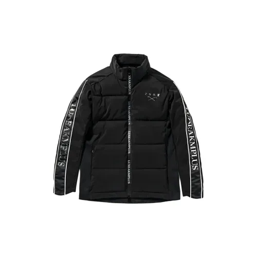 Luxeakmplus 블랙 남성 패딩 점퍼