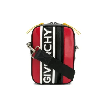 GIVENCHY City Calfskin Crossbody Bag Shoulder Bag Men's Red