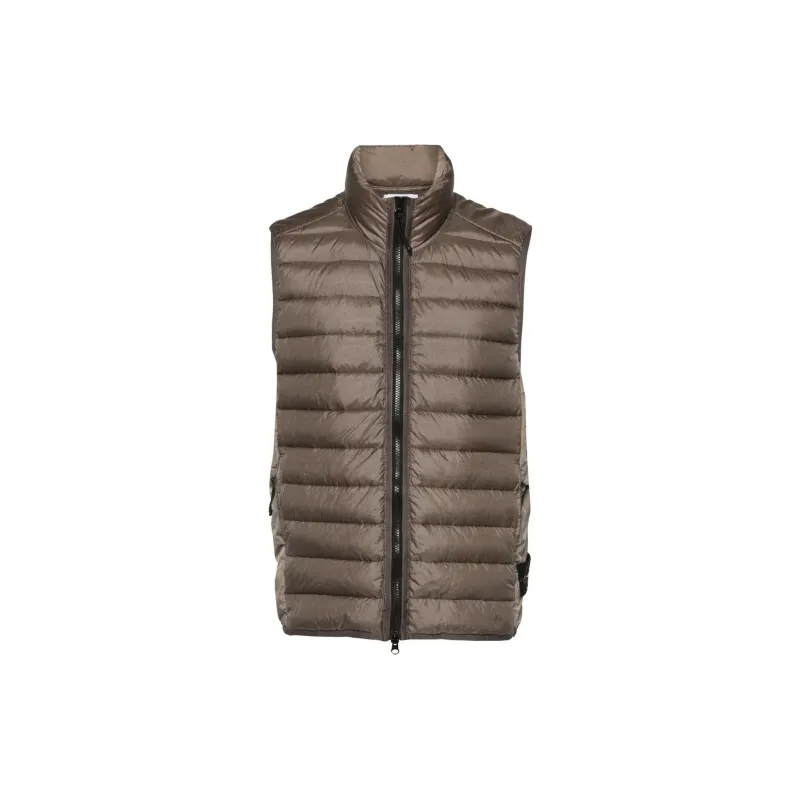 STONE ISLAND High Neck Quilted Gilet-0