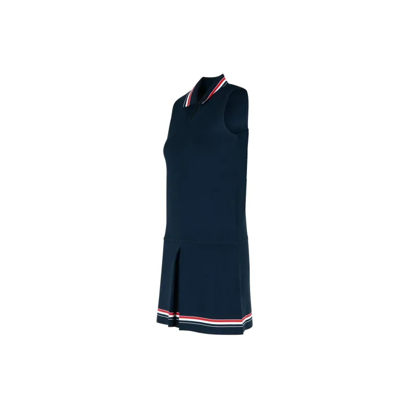 THOM BROWNE Pleated Sleeveless Dress-2