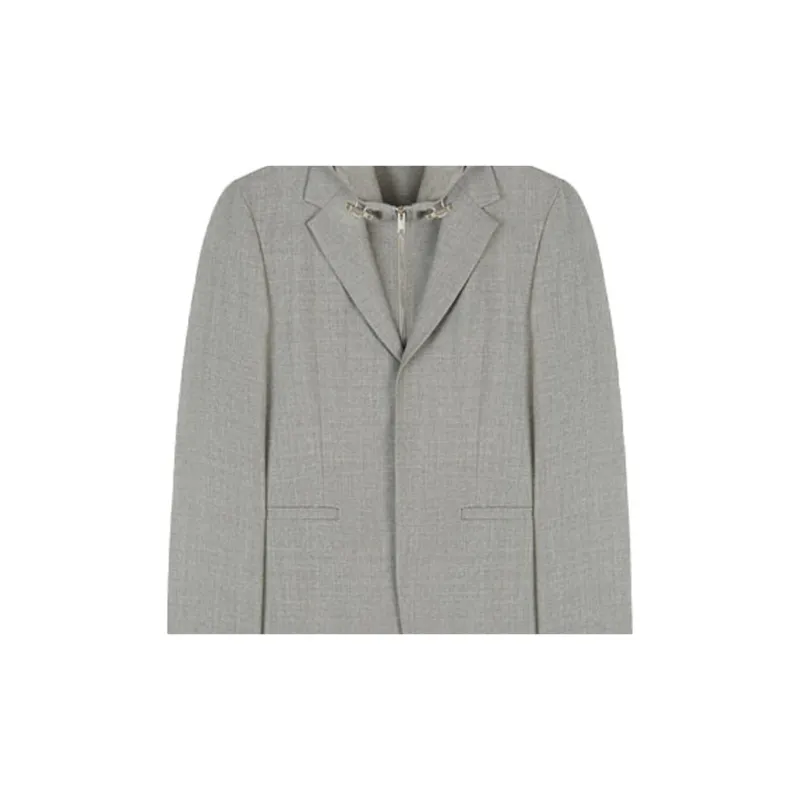 Givenchy Jackets Men Gray-5