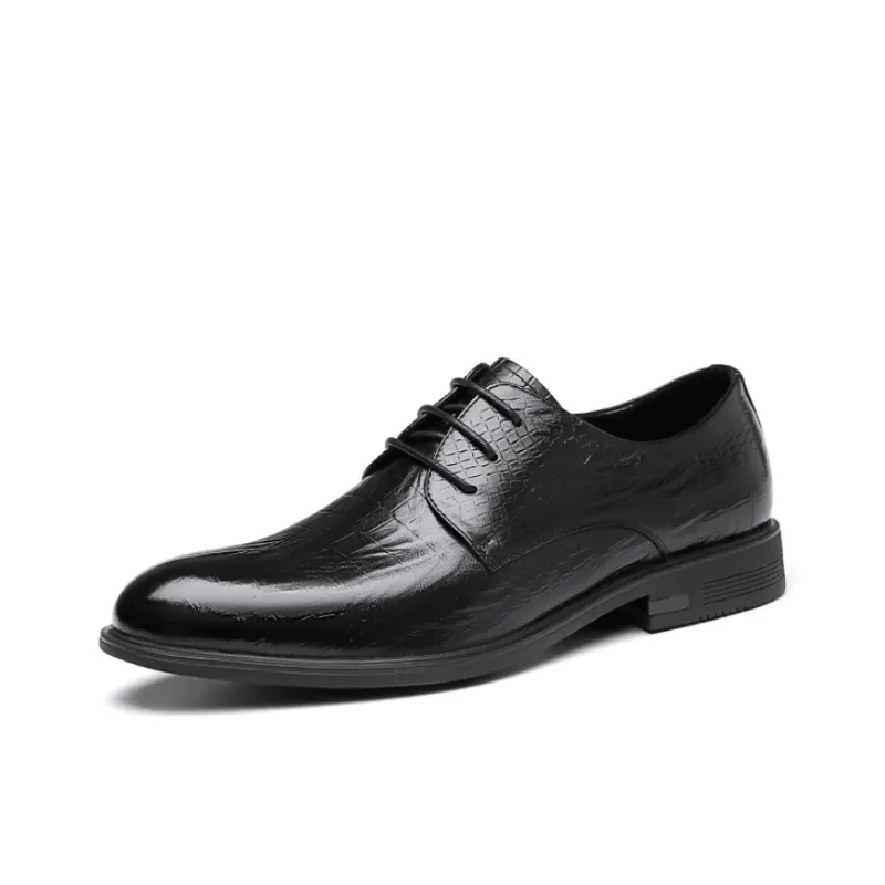 AOKANG Dress Shoes Men Low Top None-0