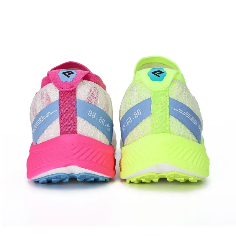 QILOO Breathable And Resilient Low Top Popcorn Running Shoes Unisex Early Summer Wood Embroidery-3