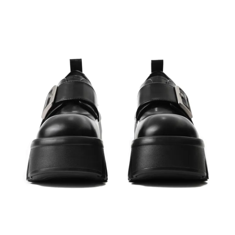 NUTTINESS Loafers Women's Black/White-11