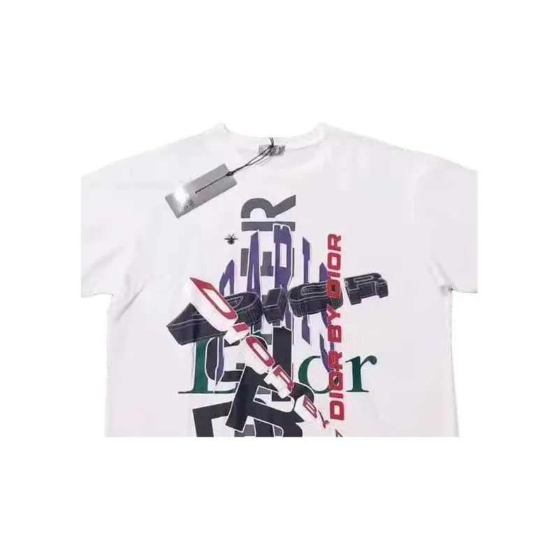 DIOR T Shirts Men White-4
