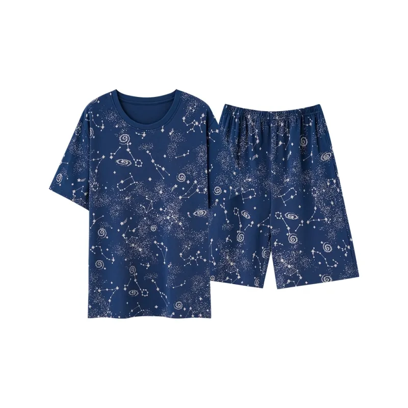 UAVAE Pajama Set Men's Image Color-0