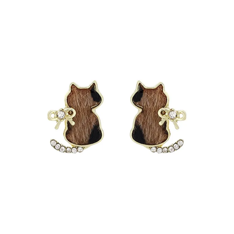MIDNIGHT MOMENT Alloy Stud Earrings Women's-0