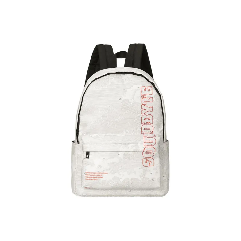 ONRF ×SOUNDBYT Polyester Backpack Laptop Bag Regular Unisex White-32