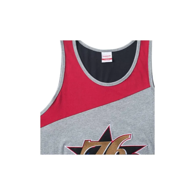 Mitchell & Ness Basketball Jerseys Unisex Gray Black Multicolor-3