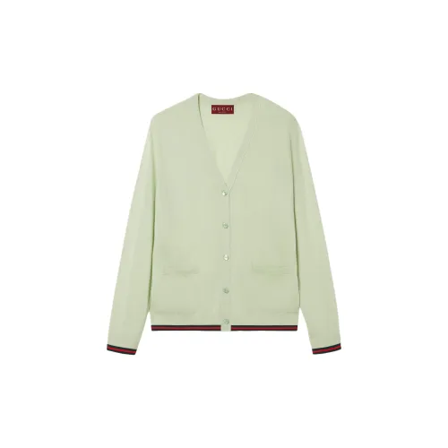GUCCI SS25 Cashmere Sweater Women's Cyan