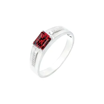 AIDAQIAN Colored Gemstone Rings Men