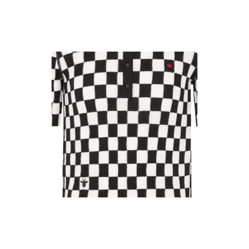 DIOR Quarterly New Products Polo Shirts Women's Black-4