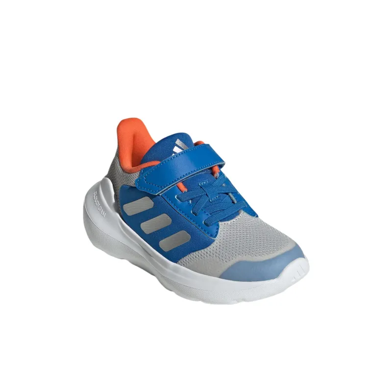 Adidas TENSAUR RUN 2.0 Abrasion Resistant Low Top Kids Lifestyle Shoes Gray/Metallic Silver/Air Force Blue Kids'-3