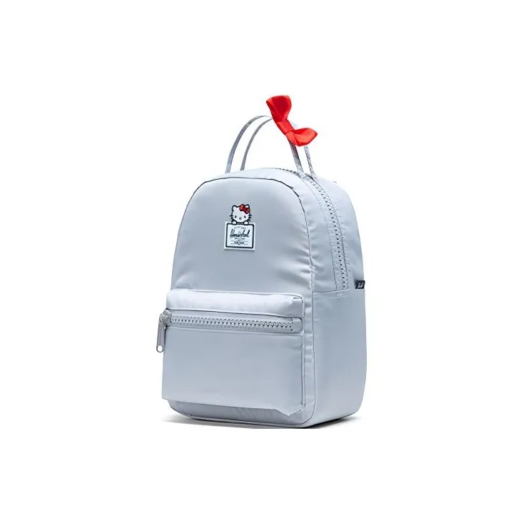 Herschel Hello Kitty Collaboration Nova Series Polyester Backpack Mini Unisex Gray-1