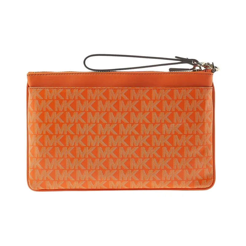 MICHAEL KORS Calfskin Clutch Women's Apricot-2