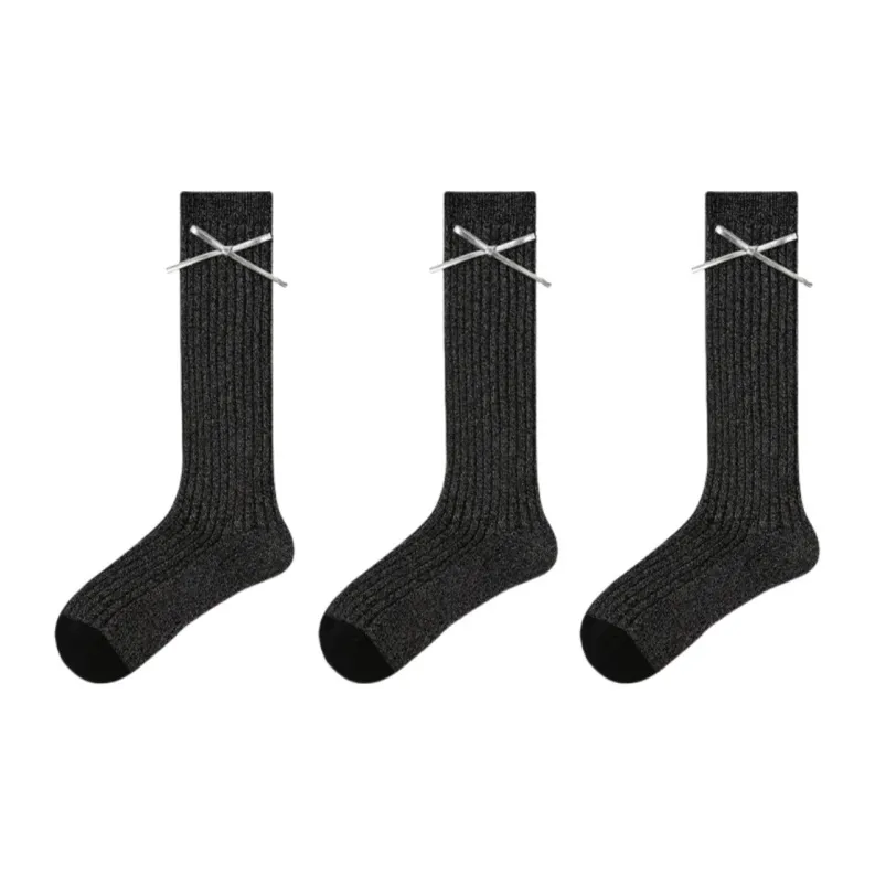 Vine Color Knee High Socks Women's 3 Pack Dark Night Galaxy-0