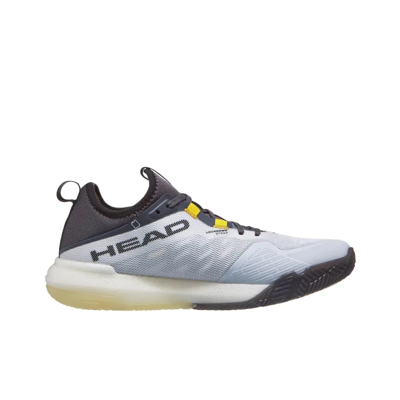 HEAD Anti-Slip Wear-Resistant Low-Top Tennis Shoes Men's Light Gray-1