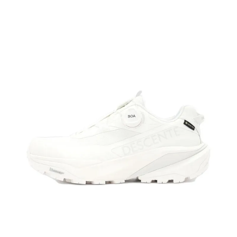 DESCENTE SKI STYLE Anti Slip Wear Resistant Low Top Trekking Shoes Women's White-0