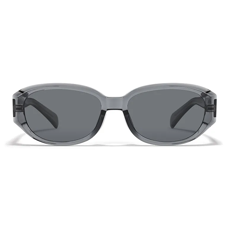 Sagawa TR/Memory Plastic Plate Frame Irregular Shape Sunglasses Unisex-11