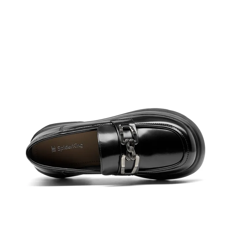 Spider King Loafers Women's Black-1