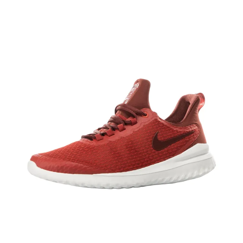 Nike Renew Rival Anti Slip Wear Resistant Low Top Running Shoes Men's Red-2