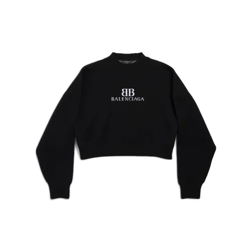 Balenciaga Bb Logo Knitted Jumper