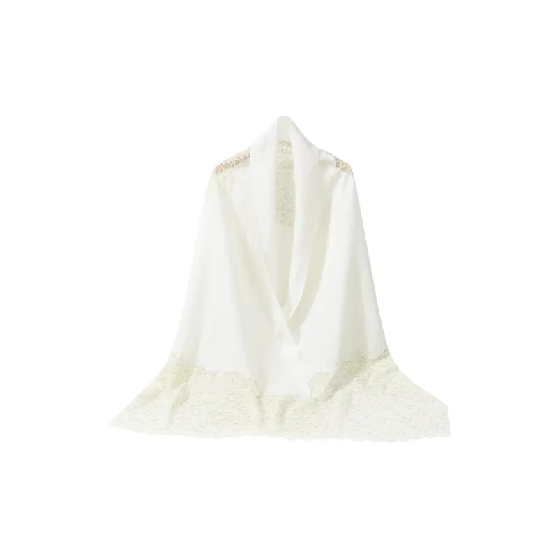 Shanghai Story 100% Sheep Wool Shawls Women's Fragrance Collection 3 Colors Available-24