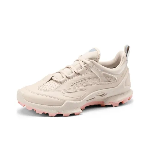 Ecco Striding C Low-Top Outdoor Shoes Women's Lime Gray