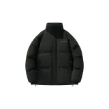 Black[Thickened and Upgraded Windproof Lapel]