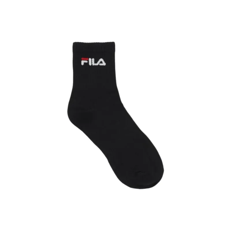 FILA Ankle Socks Unisex 3 Pack Black-2