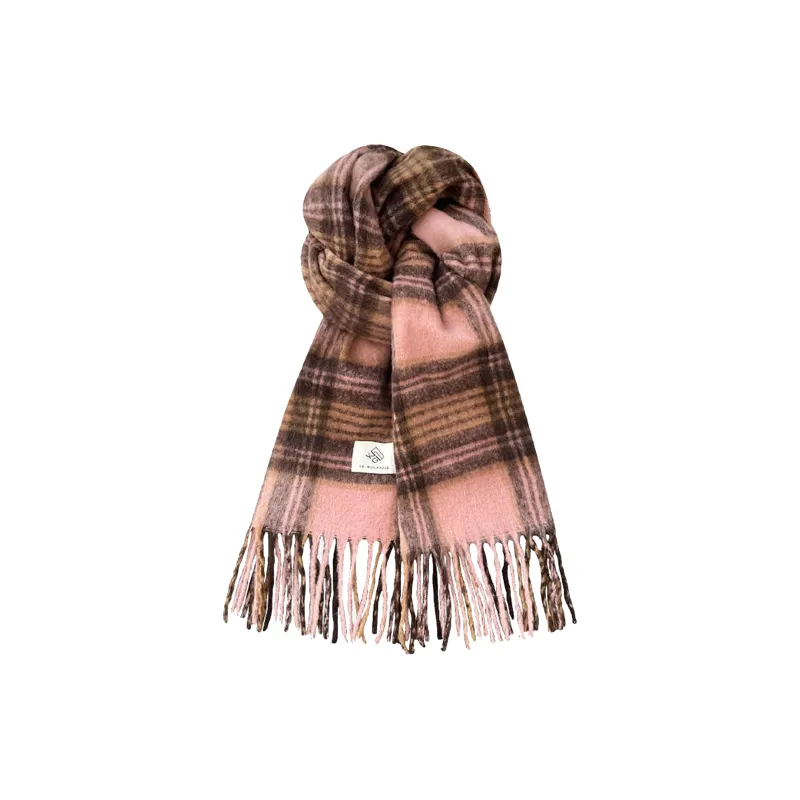 PALBAS Polyester Knit Scarves Women's-0