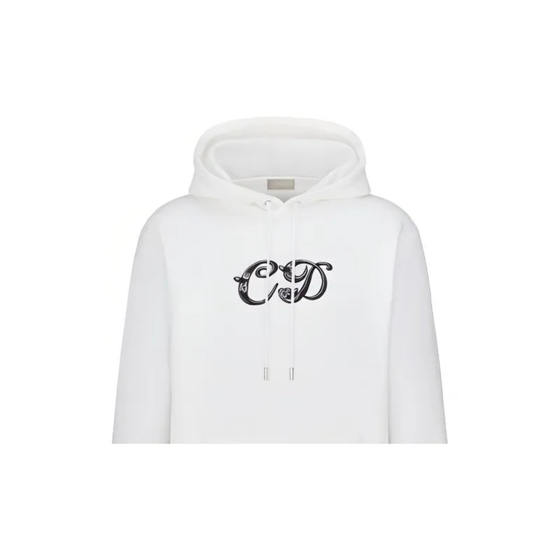 Kenny Zhang X DIOR Sweatshirts Men White-4