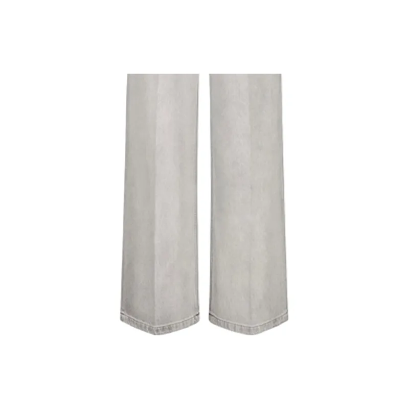 DIOR Quarterly New Products Jeans Women's Light Gray-4